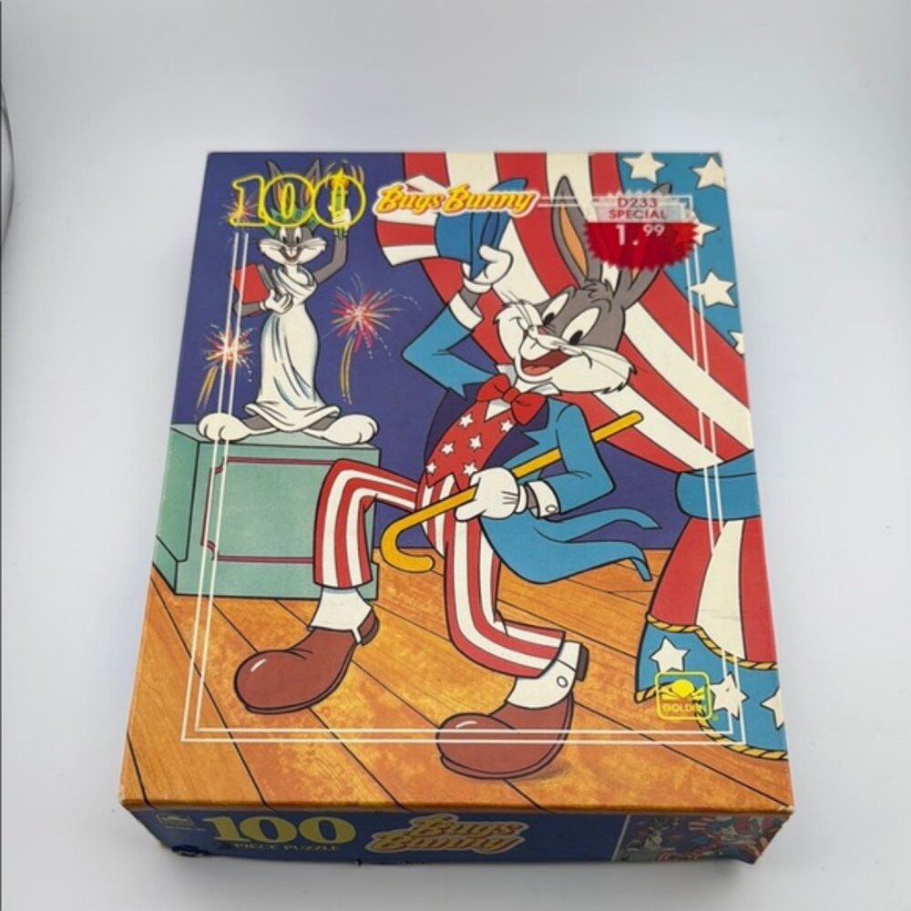 Vintage Bugs Bunny USA Puzzle